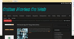 Desktop Screenshot of onlinemoviesonweb.com